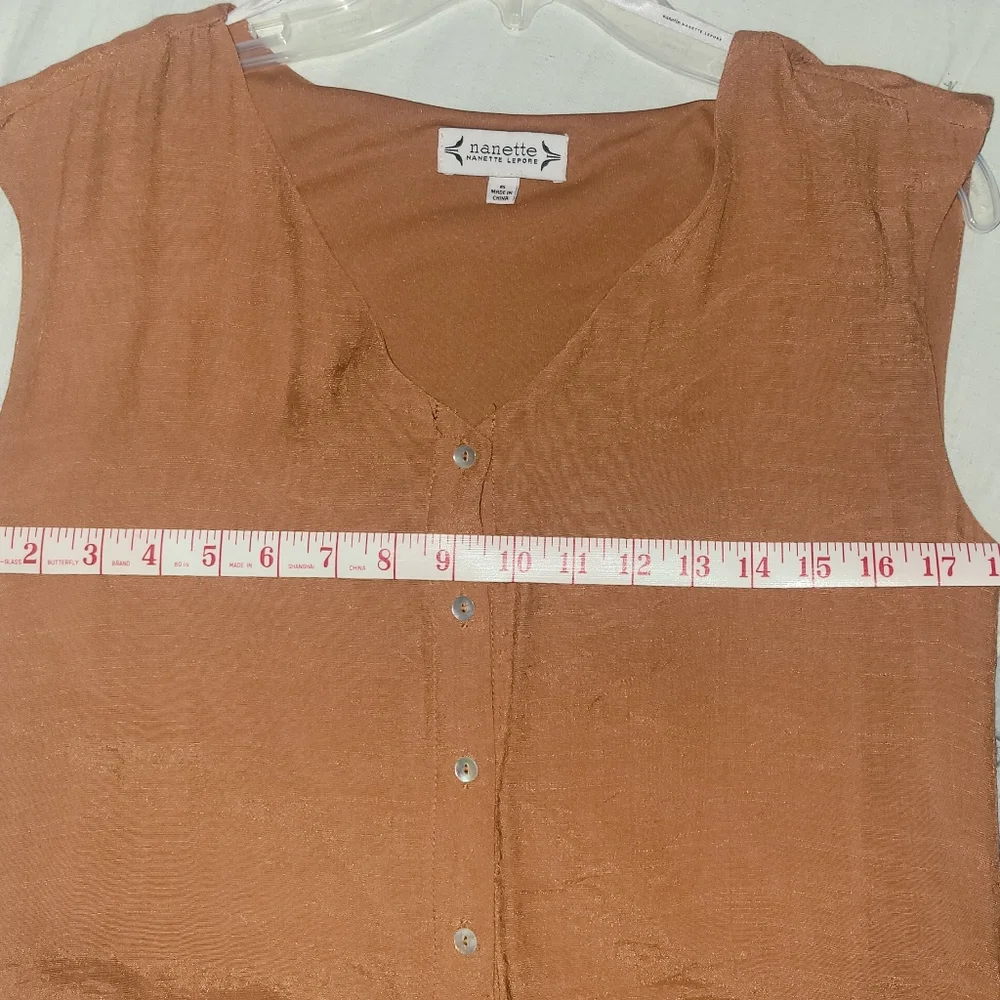 Nanette Lepore Sleeveless V-neck Dress - Picture 9 of 10